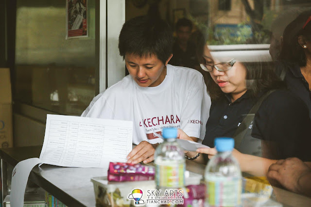 Arranging household to visit at Kechara Soup Kitchen located at Jalan barat