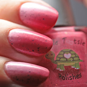 Turtle Tootsie Polishes Pink Velvet Cake