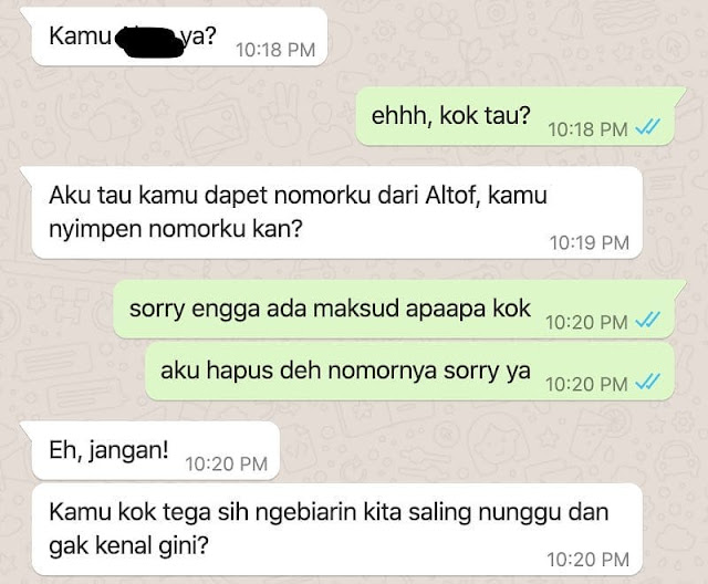 10 Chat Lucu 'Modusin Gebetan' Ini Akhirnya Bikin Nyengir