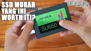 Review & Benchmark SSD ADATA SU650 - SSD Murah Paling Worth it