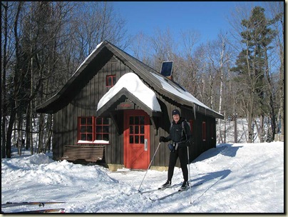 Outside Huron Cabin