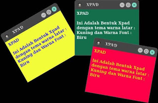 Cara Membuat Catatan (Note) Dengan XPAD Di Linux Mint