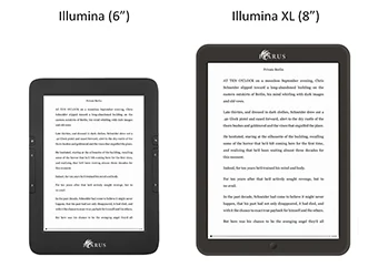 Illumina 6 cali - Illumina XL (8 cali) porównanie