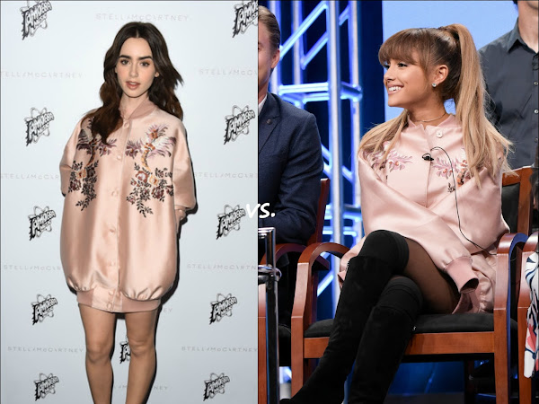 Lily Collins vs Ariana Grande