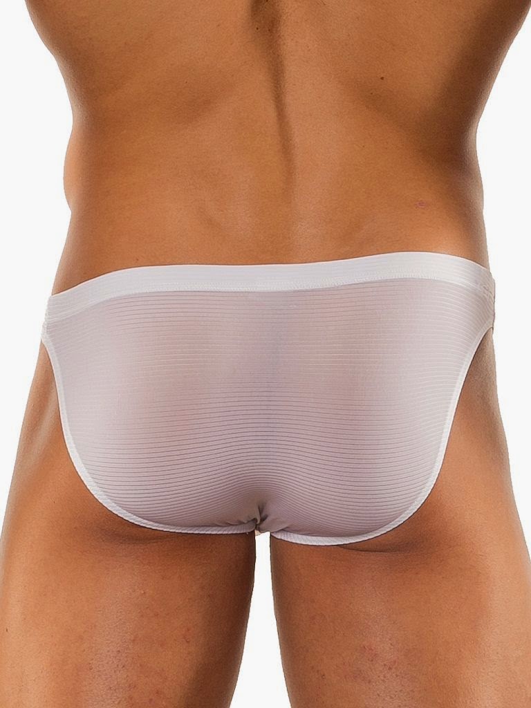 Olaf Benz Brazil Brief RED1201 Underwear White Back Cool4Guys