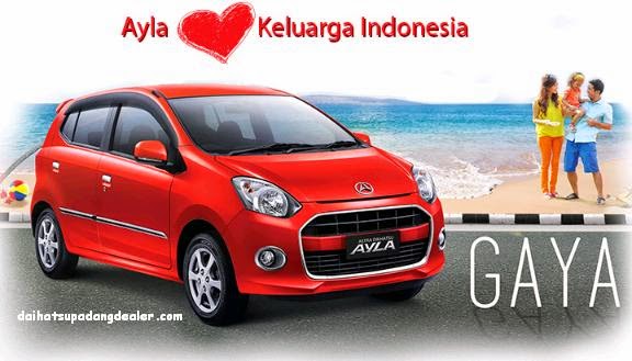 Harga Daihatsu  Ayla  Padang  2021 Kredit Promo