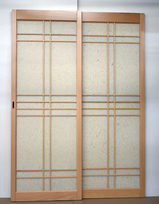 Shoji screens pocket door