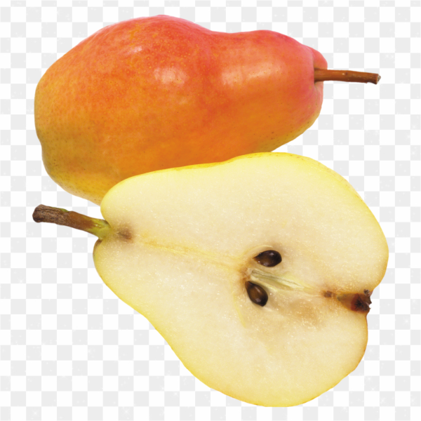 Manzana partida png transparente