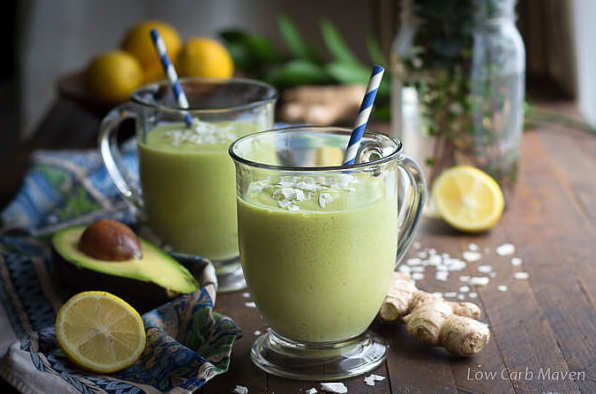 Keto Avocado And Coconut Smoothie