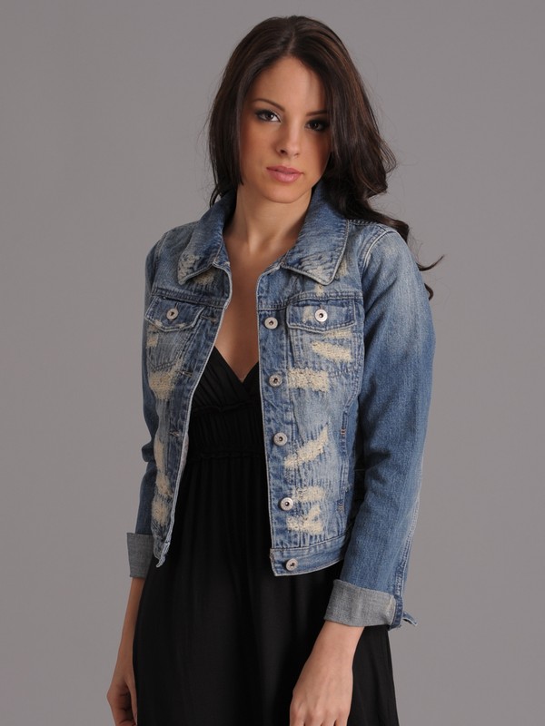 denim jacket with dress. Levi#39;s denim jacket with a