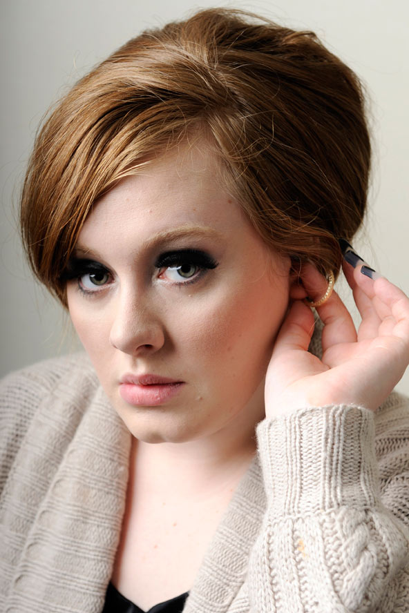 Adorned Faces Makeup: Adele inspired Updo