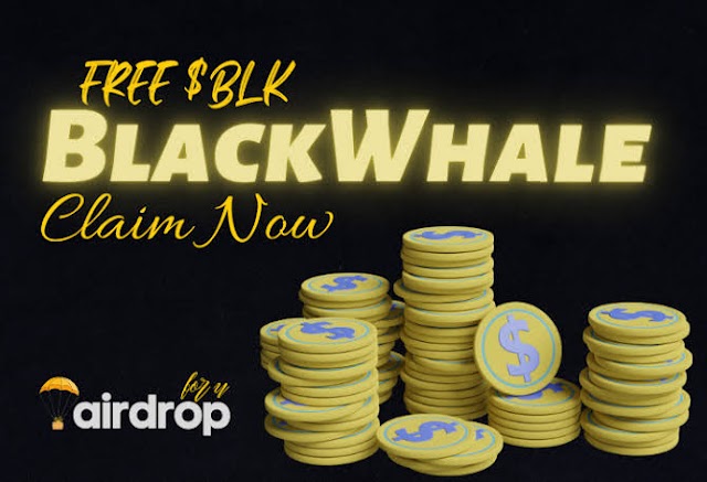 Shocking Updates That will make you money: Get Free Black Whale Airdrop