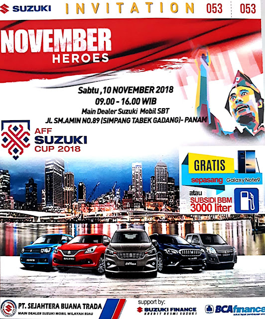 PROMO AKHIR TAHUN SUZUKI RIAU NOVEMBER 2018