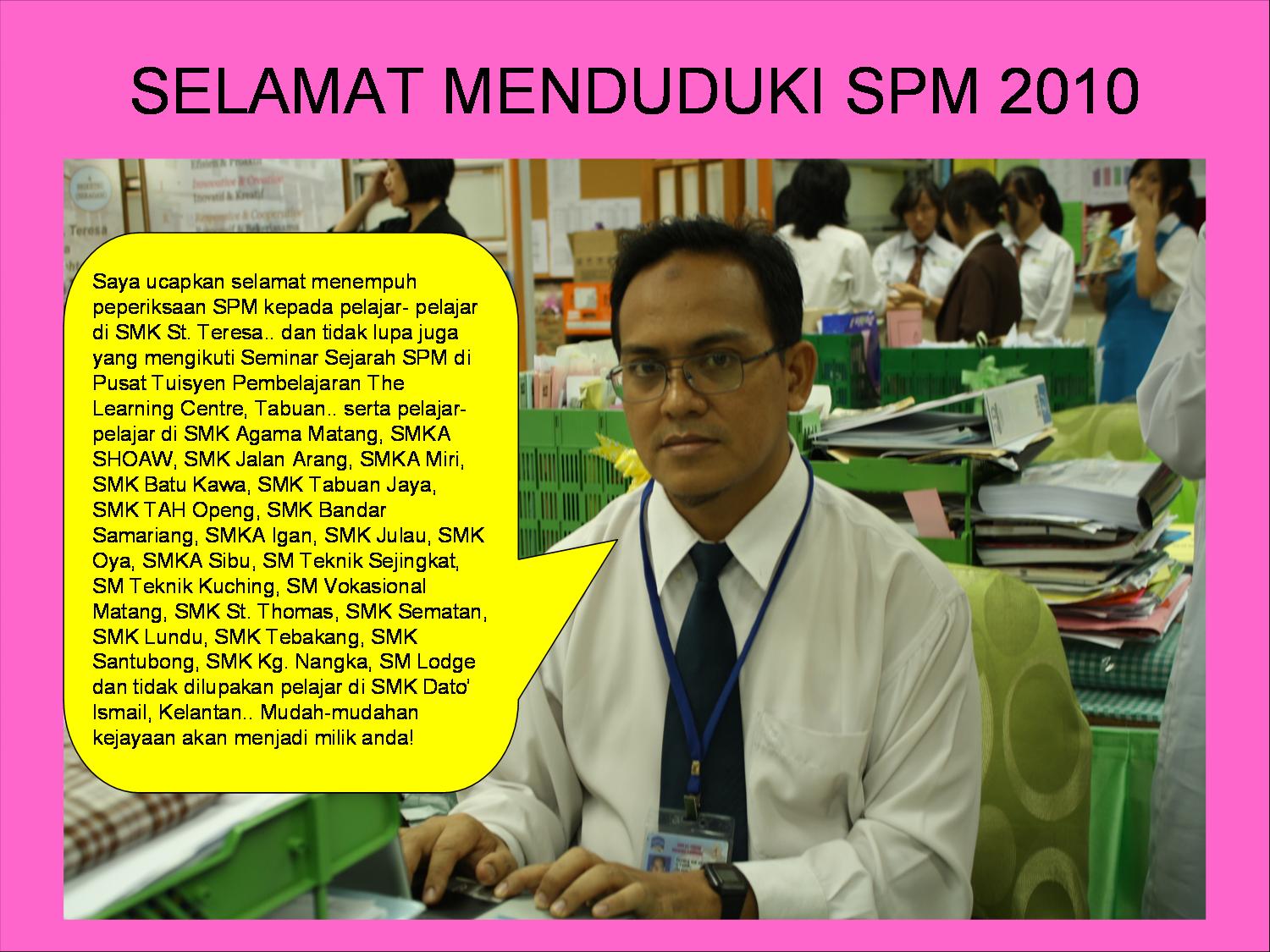 CIKGU HJ. YASMIN: November 2010