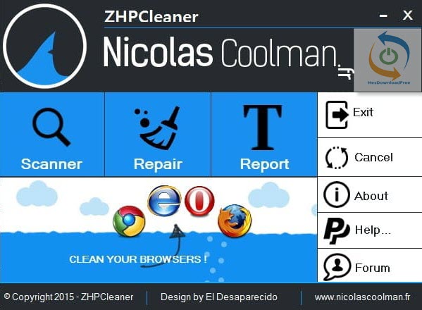 حمل مجانا برنامج ZHPCleaner لتنظيف وتسريع المتصفحات