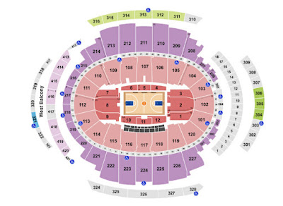 Plano del Madison Square Garden.