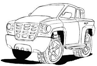 Desenho Carros on Desenhos De Carro 4x4 Desenho Para Pintar Carros Tunados Para Pintar