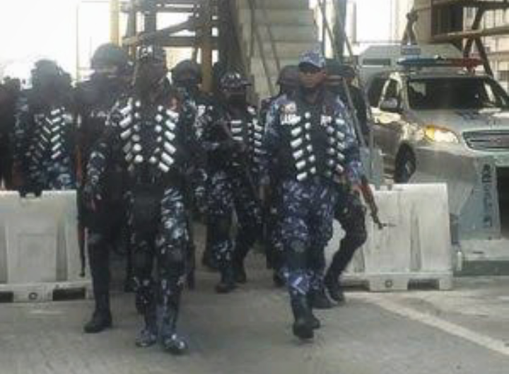Police Occupy Lekki Toll Gate Toward of 'Deliberate Protest'