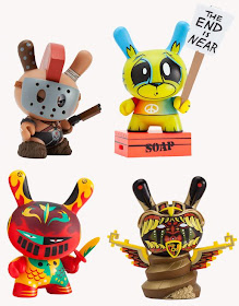 Kidrobot Apocalypse Dunny Series - Huck Gee, Joe Ledbetter, Patricio Oliver & Jesse Hernandez