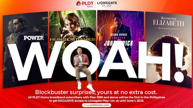 PLDT Home x Lionsgate Play: How to redeem free voucher code