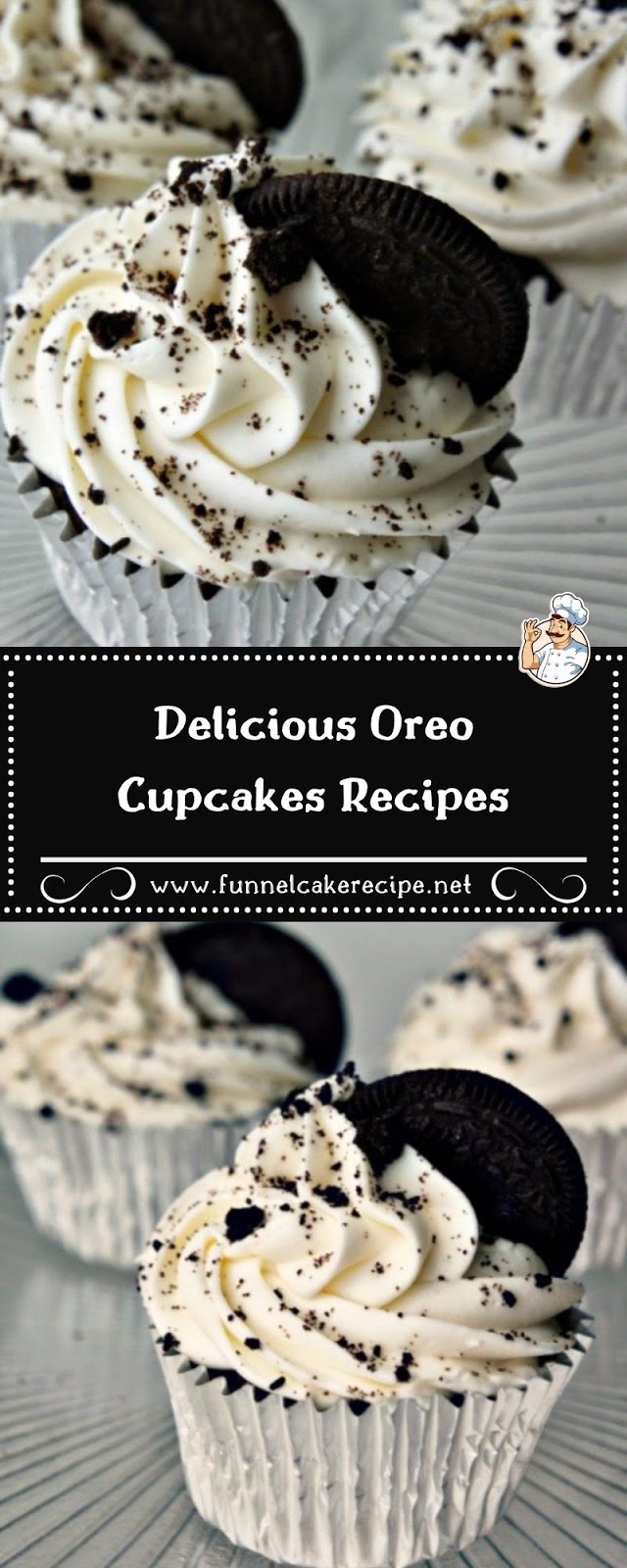 Delicious Oreo Cupcakes Recipes