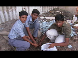 we are taking soil sample
