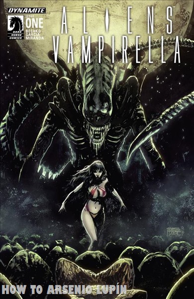 Aliens VS Vampirella - howtoarsenio.blogspot.com