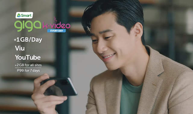 Park Seo-joon Smart Communications, Smart GIGA K-Video Promo