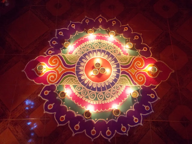 Happy Diwali 2018 Rangoli