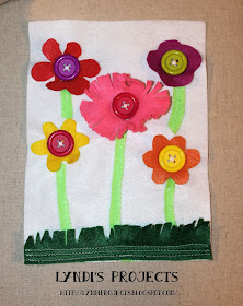 quiet book flower page for toddlers