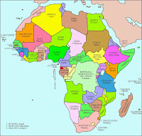 Resultado de imagen de AFRICA MAPA POLITICO