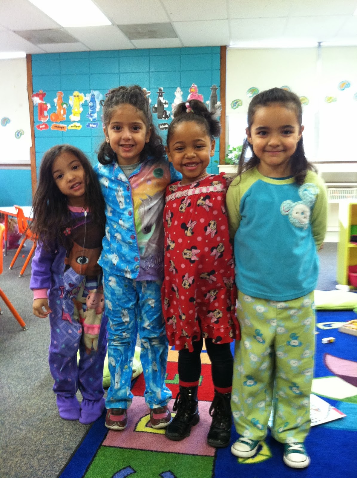 Pre-School: Pajama day in Preschool for NLSW