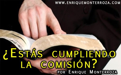 ¿Estás cumpliendo la comisión? 