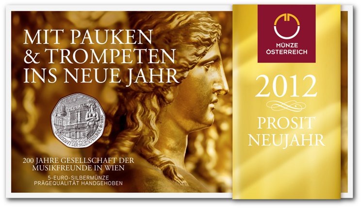 2012 Austria Friends of Music coincard
