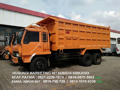 harga fuso tronton dump 2018