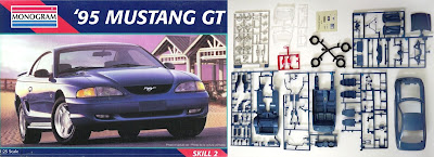 Mustang 1995 GT Revell Monogram 1/25