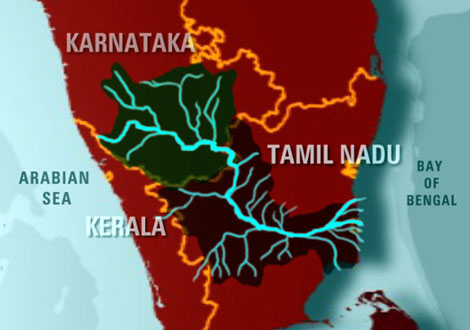 Polity Cauvery Kaveri Water Dispute between Tamil Nadu and Karnataka,History, 2012 flare up ...