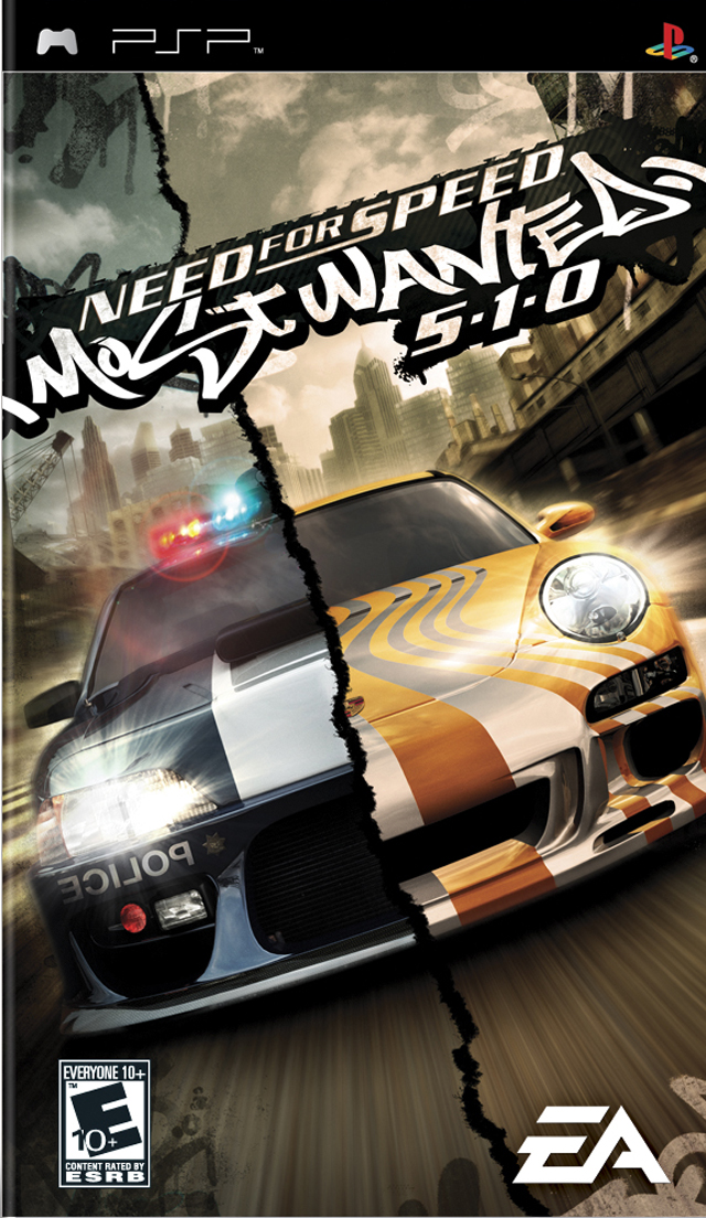 Need for Speed: Most Wanted 5-1-0 (PSP)