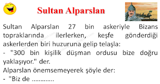 Sultan Alparslan - Asker Fıkraları - Komikler Burada