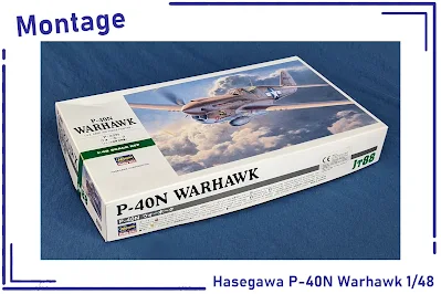 Le P-40N Warhawk d'Hasegawa au 1/48.