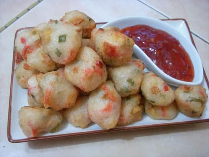 CUCUR NASI JEJARI KETAM DAN UDANG JUADAH SARAPAN PAGI 