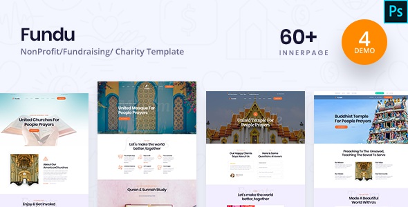 Best Charity PSD Template