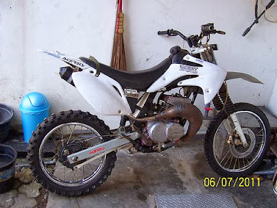 Modif Motor Trail Yamaha