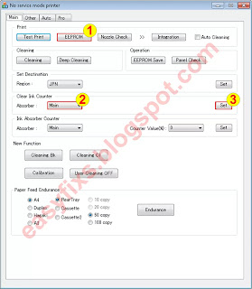 How to use Canon Service Tool v.4720