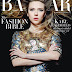 Scarlett Johansson with Lily Collins for Harper’s Bazaar‘s September 2013 