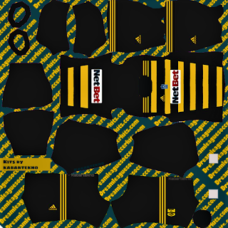 Aris Thessaloniki F.C DLS Kits 2023 - Super League Inter Wetten 22/23