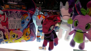 Exclusive Tempest Shadow and Rainbow Dash MLP The Movie Plush Shown at SDCC