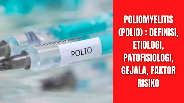Poliomyelitis (Polio) : Definisi, Etiologi, Patofisiologi, Gejala, Faktor Risiko Definisi Poliomyelitis (Polio) adalah penyakit menular yang ditularkan melalui kontaminasi fekal-oral dengan replikasi limfatik. Sebelum upaya kesehatan global, polio menyebabkan morbiditas dan mortalitas yang meluas pada anak-anak selama beberapa epidemi antara 1900-1950. Karena upaya vaksinasi di seluruh dunia yang dimulai pada 1980-an, poliomielitis sekarang dianggap hampir sepenuhnya diberantas. Penyakit ini terutama berdampak pada negara berkembang dengan sanitasi yang buruk. Penyedia layanan kesehatan di daerah endemik harus memiliki kecurigaan polio yang tinggi pada pasien dengan gejala prodromal virus dan kelumpuhan onset baru. Pertimbangkan tes serologi awal karena penyakit ini dapat menyebabkan kelumpuhan flaccid statis pada sebagian kecil dari mereka yang terinfeksi jika tidak terdeteksi. Sindrom pasca polio (PPS) adalah sindrom progresif kelemahan otot yang mungkin terjadi di kemudian hari. Mengingat peningkatan penyakit mirip polio baru-baru ini di AS, penting untuk membedakan dengan benar antara poliomielitis dan virus lain seperti Enterovirus D68.    Etiologi Poliovirus, merupakan virus yang menyebabkan polio akut dan PPS, adalah anggota famili Picornaviridae dan spesies Enterovirus C. Ada tiga serotipe virus Polio liar: Poliovirus 1, 2, dan 3. Virus polio tipe 1 liar adalah penyebab utama dari sebagian besar kasus polio lumpuh di dunia sampai vaksin tersebar luas. Jenis liar 2 dan 3 dianggap diberantas pada tahun 2015.  Ada kasus poliomielitis paralitik karena hilangnya atenuasi virus dalam vaksin polio oral (OPV), yang dikenal sebagai virus polio paralitik terkait vaksin (VAPP). VAPP sangat jarang, terjadi sekitar 3,8 kali per juta kasus di negara-negara yang menggunakan vaksin virus polio oral. Hal ini terkait dengan serotipe 3 dan imunodefisiensi pasien. Diteorikan bahwa antibodi ibu yang bersirkulasi dan waktu dosis OPV pertama mempengaruhi risiko pengembangan VAPP.  Poliomielitis paralitik potensial lainnya dikenal sebagai poliomielitis yang diturunkan dari vaksin. Hal ini disebabkan oleh mutasi virus yang dilemahkan dalam OPV, yang dapat menyebabkan peningkatan virulensi dan memungkinkan proliferasi selektif secara alami pada populasi dengan herd immunity yang rendah. Karena risiko ini, telah ada gerakan di seluruh dunia untuk meningkatkan penggunaan vaksin polio yang tidak aktif (IPV) dan menghilangkan Polio tipe 2 yang dilemahkan dalam formulasi OPV untuk membuat OPV bivalen (hanya mengandung tipe 1 dan 3). Di Amerika Serikat, IPV adalah satu-satunya vaksin yang tersedia, dengan CDC merekomendasikan jadwal 4 dosis.    Patofisiologi Virus polio terutama menyebar melalui kontaminasi fekal-oral, tetapi penyebaran oral-oral juga mungkin terjadi. Infeksi primer dapat menyebabkan replikasi virus di jaringan limfatik orofaringeal dan gastrointestinal. Ekskresi virus maksimum dimulai 2 sampai 3 hari sebelum gejala mulai dan berlanjut selama satu minggu tambahan. Pada 95% kasus, infeksi bersifat non-paralitik, muncul sebagai penyakit seperti flu. Pada sekitar 5% kasus, kelumpuhan motorik murni dapat terjadi.  Penyebaran virus ke SSP kurang dipahami. Jika hal ini terjadi, virus dapat menyebabkan kematian neuron kornu anterior yang mengakibatkan pemeriksaan fisik yang konsisten dengan sensasi utuh dan defisit motorik murni.    Gejala Walaupun polio dapat menyebabkan kelumpuhan dan kematian, namun bagi sebagian besar orang yang terinfeksi virus ini, tidak merasa sakit dan tidak menyadari bahwa mereka telah terinfeksi.  Polio nonparalitik Beberapa orang yang mengalam gejala dari virus polio mengontak jenis polio yang tidak menyebabkan kelumpuhan (polio abortif). Ini biasanya menyebabkan tanda dan gejala ringan seperti flu yang sama dengan penyakit virus lainnya.  Tanda dan gejala, yang dapat berlangsung hingga 10 hari, meliputi:  Demam Sakit tenggorokan Sakit kepala Muntah Kelelahan Sakit punggung atau kekakuan Sakit leher atau kaku Nyeri atau kaku pada lengan atau kaki Kelemahan atau nyeri otot  Sindrom paralitik Bentuk penyakit yang paling serius ini jarang terjadi. Tanda dan gejala awal polio paralitik, seperti demam dan sakit kepala, seringkali mirip dengan polio nonparalitik. Namun, dalam seminggu, tanda dan gejala lain muncul, termasuk:  Hilangnya refleks Nyeri atau kelemahan otot yang parah Anggota badan yang kendur dan terkulai (paralisis flaccid)  Sindrom pasca polio Sindrom pasca polio adalah sekelompok tanda dan gejala melumpuhkan yang mempengaruhi beberapa orang bertahun-tahun setelah polio. Tanda dan gejala umum meliputi :  Kelemahan dan nyeri otot atau sendi yang progresif Kelelahan Pengecilan otot (atrofi) Masalah pernapasan atau menelan Gangguan pernapasan terkait tidur, seperti sleep apnea Penurunan toleransi suhu dingin    Faktor Risiko Polio terutama menyerang anak-anak di bawah 5 tahun. Namun, siapa pun yang belum divaksinasi berisiko terkena penyakit ini.