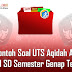 Bank Soal Sekolahku Uts Aqidah Sopan Santun Kelas 1 Sd Semester Genap Terbaru