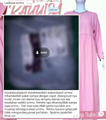 Testimoni Gamis Maziyyah dan Marha